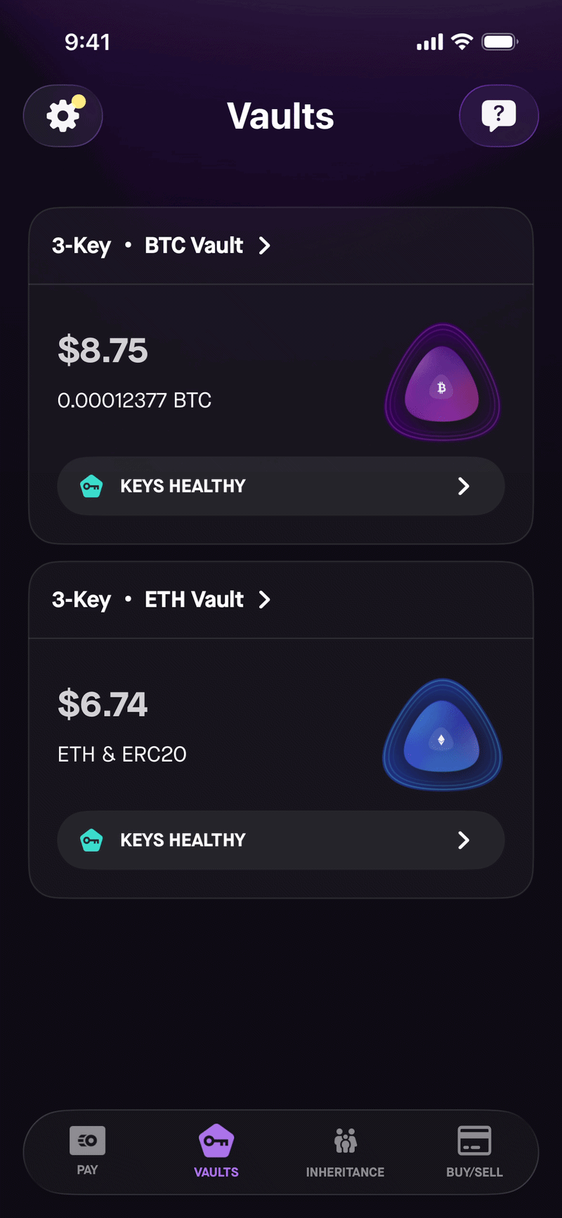 LedgerHealth Check Gif