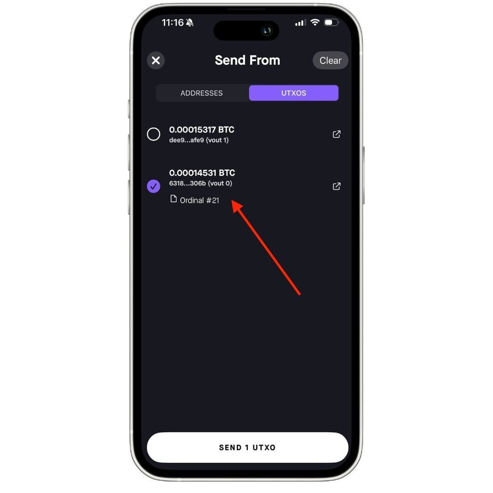 How to secure and send bitcoin ordinals and inscriptions